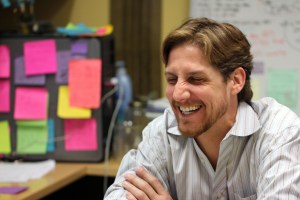 Ryan Sprissler laughs about the prospect of being interviewed. His colleagues at the University of Arizona Genetics Core in Tucson, Ariz., appreciate Sprissler's self-deprecating sense of humor and upbeat attitude. Photograph by Susan E. Swanberg.